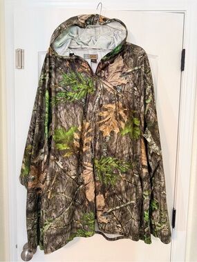 Gamehide Elimitick Insect Shield Cover-Up Lightweight Zip Jacket Hoodie Mens 3X